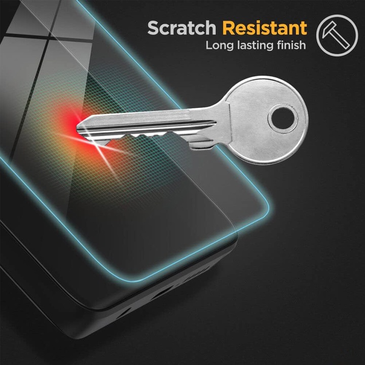 Folie Comando Supreme Protect съвместим с OPPO Find X3 Neo, Vitrimer Antishock, Complete Damping, UltraHD Clear, Sensitive Touch, Fingerprint Compatible, Anti-Yellowing, Full Glue, Case-Friendly