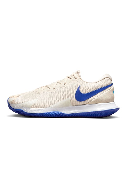 Nike, Pantofi pentru tenis Air Zoom Vapor Cage 4 Rafa, Albastru royal/Crem