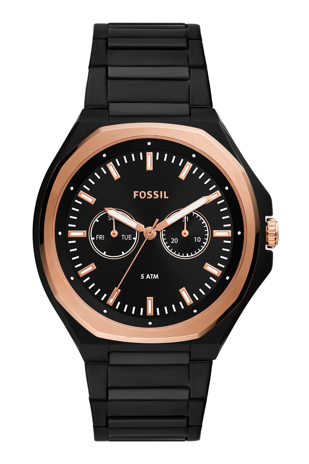 Fossil Set de ceasuri din otel inoxidabil pentru el si pentru ea