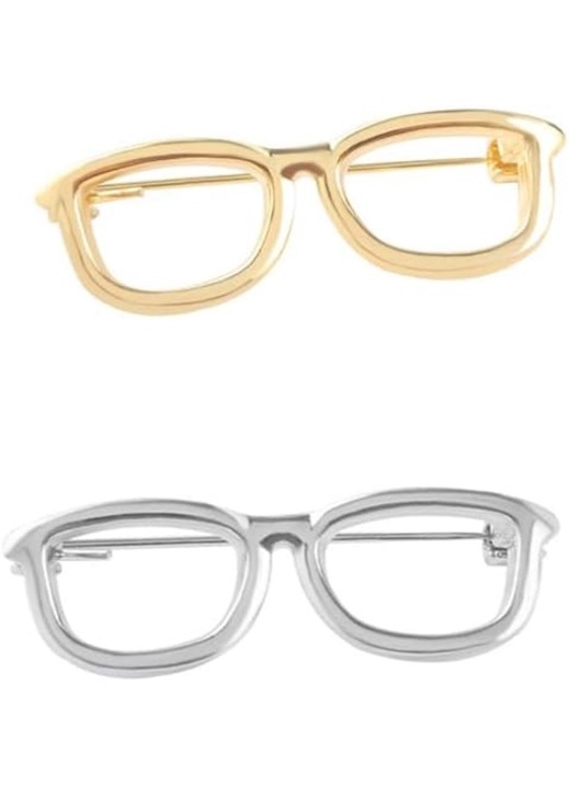 Set 2 brose, Aliaj, Argintiu/Auriu