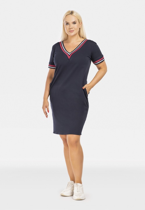 Rochie agata navy, Bleumarin