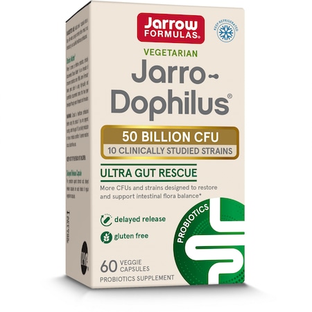 Probiotic Jarro-Dophilus Ultra 50 Billion Jarrow Formulas, 60 Capsule