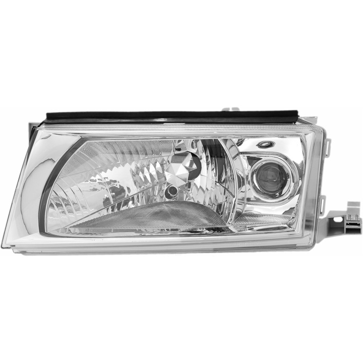 Far stanga fata halogen TYC, pentru Skoda Octavia I 2000-2010 soclu H3/H4