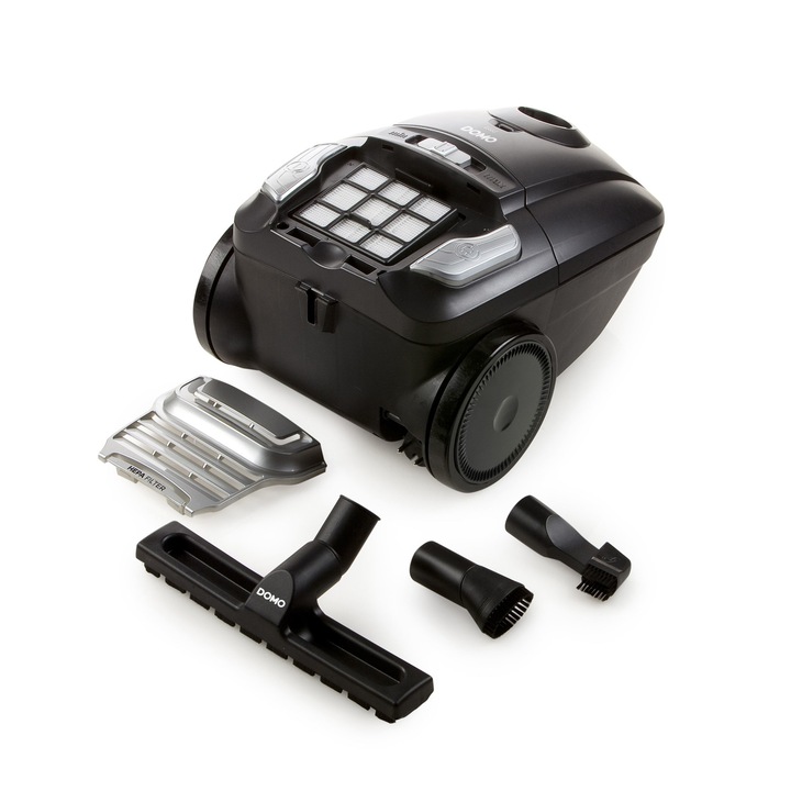 Aspirator fara fir Zelmer, model ZSVC512DF, 22.2V, 40 min autonomie, 0.8L, negru