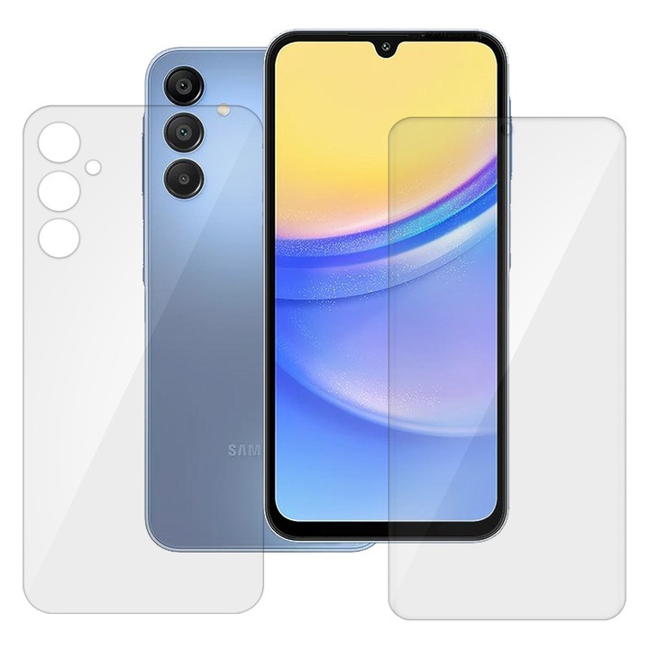 Комплект 2 протектора SILKASE за Samsung Galaxy A25, защита на телефон, възобновяем силикон