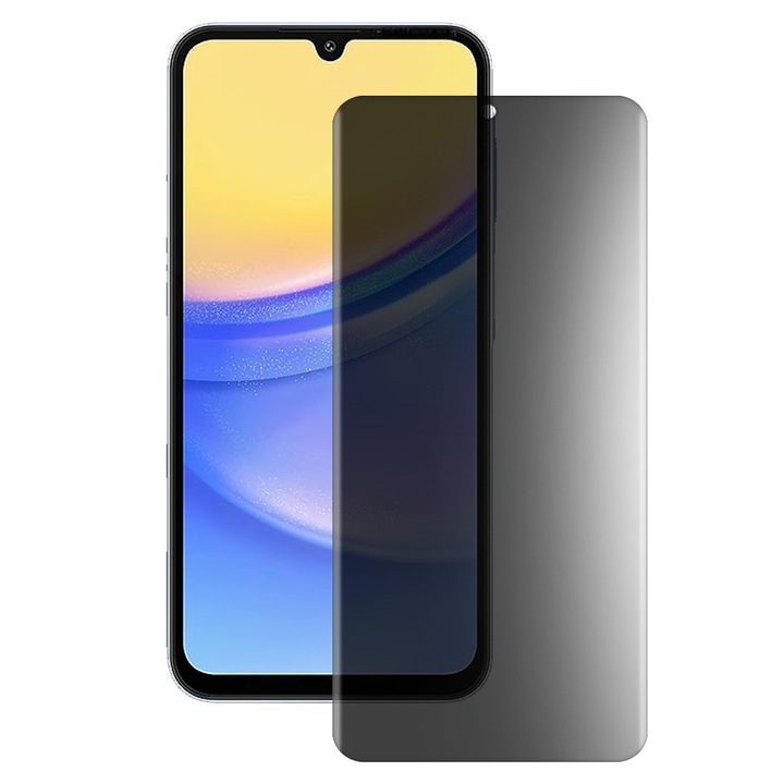 SILKASE matt adatvédő fólia Samsung Galaxy A15 5G-hez, képernyővédő, szilikon