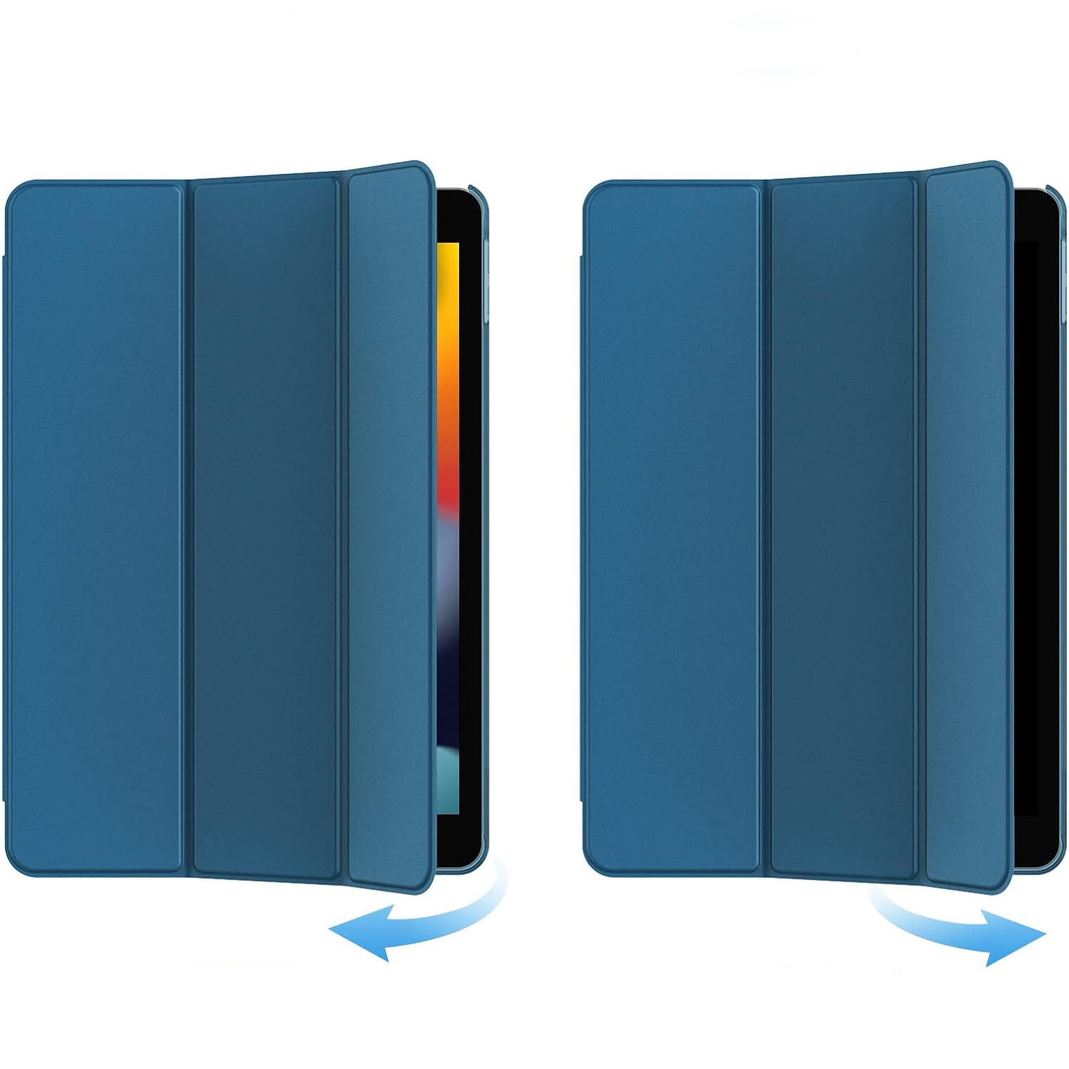 Husa de protectie MProtect® pentru Apple iPad 10.2" (9th/8th/7th gen), Auto Sleep/Wake, Albastru