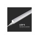 Corp de iluminat comercial T5, 16 W, Lungime 120 cm, 3000K, IP20, cip Samsung