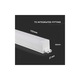 Corp de iluminat comercial T5, 16 W, Lungime 120 cm, 3000K, IP20, cip Samsung