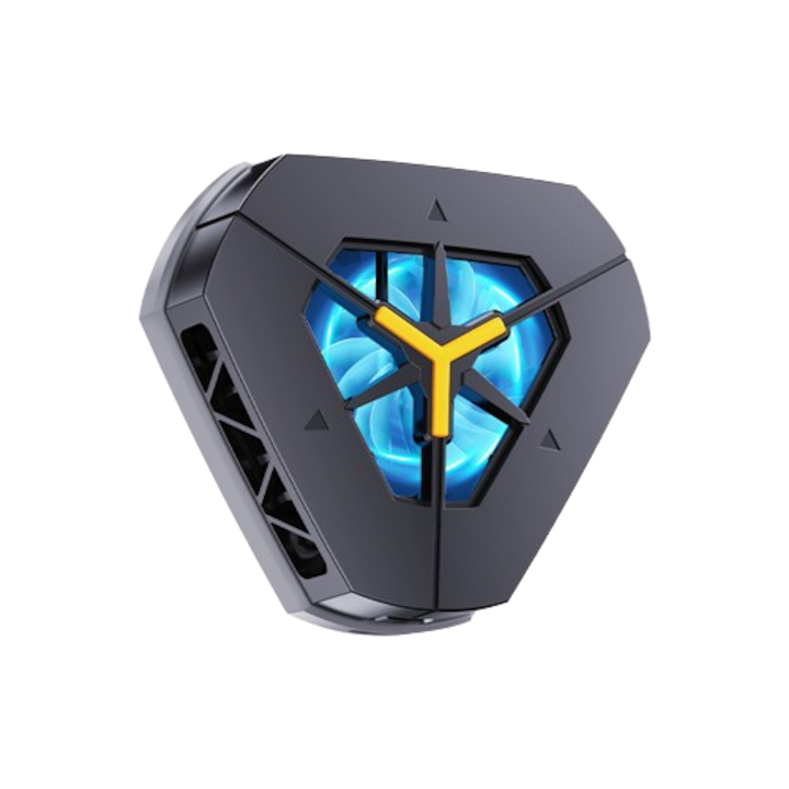 Cooler racire pentru telefon / tableta, model D.Y-1.9, prindere magnetica, culoare negru, racire puternica, Optimus AT