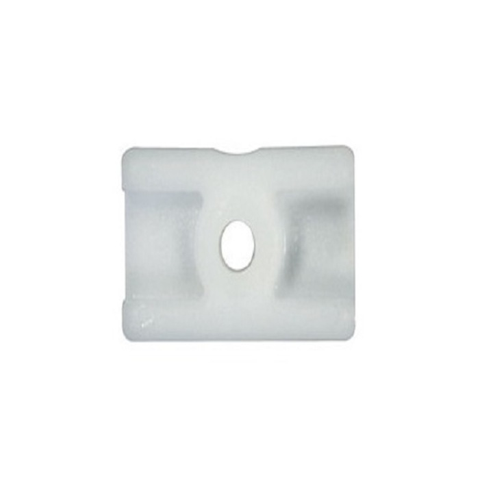 Set 8 clipsuri auto Restagraf, 4.5 mm, plastic, alb, pentru fixare panouri usi