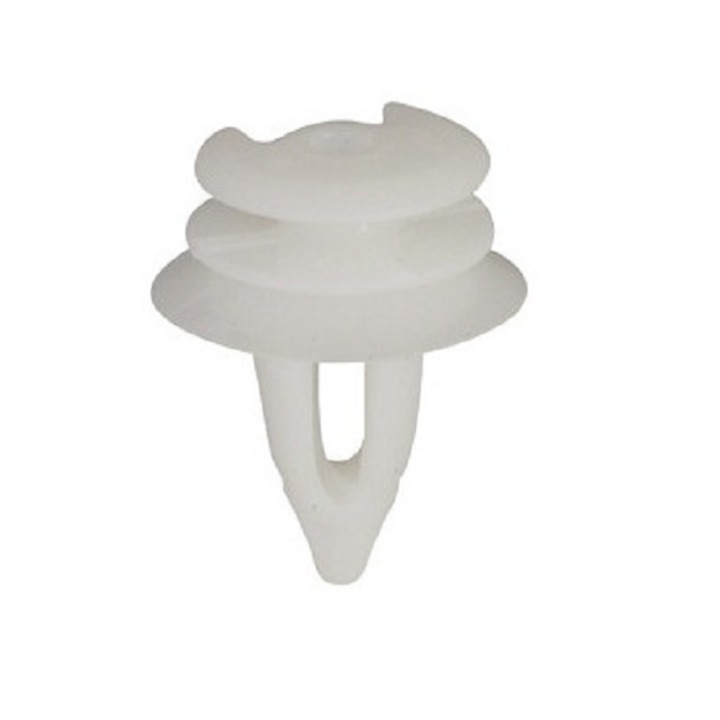 Set 12 clipsuri auto Restagraf, 8 mm, plastic, pentru fixare panouri usi