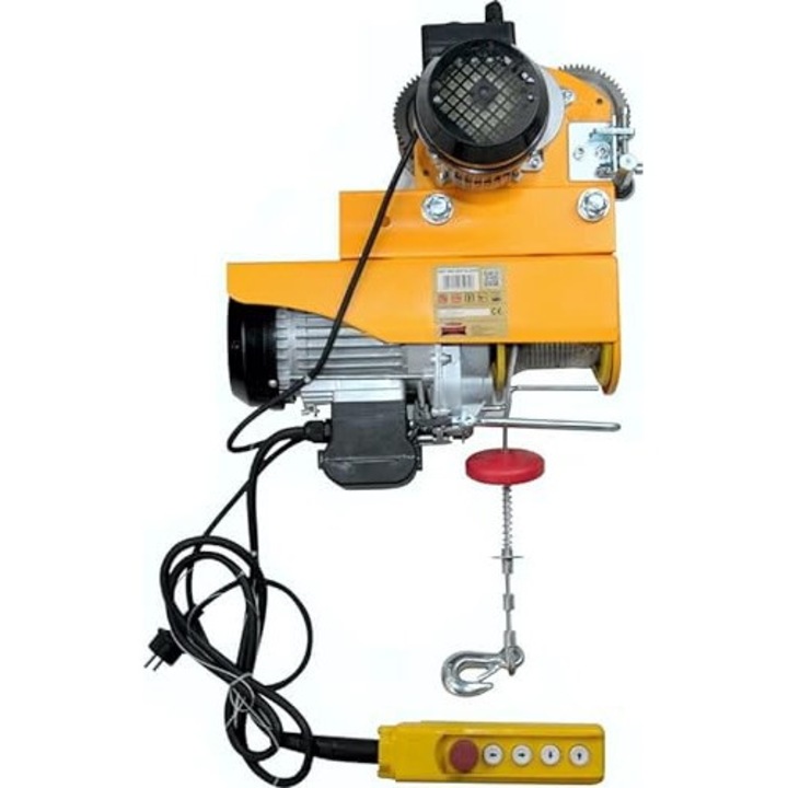 Troliu electric, Dragon Winch, Otel, 12 m, 230V, Multicolor