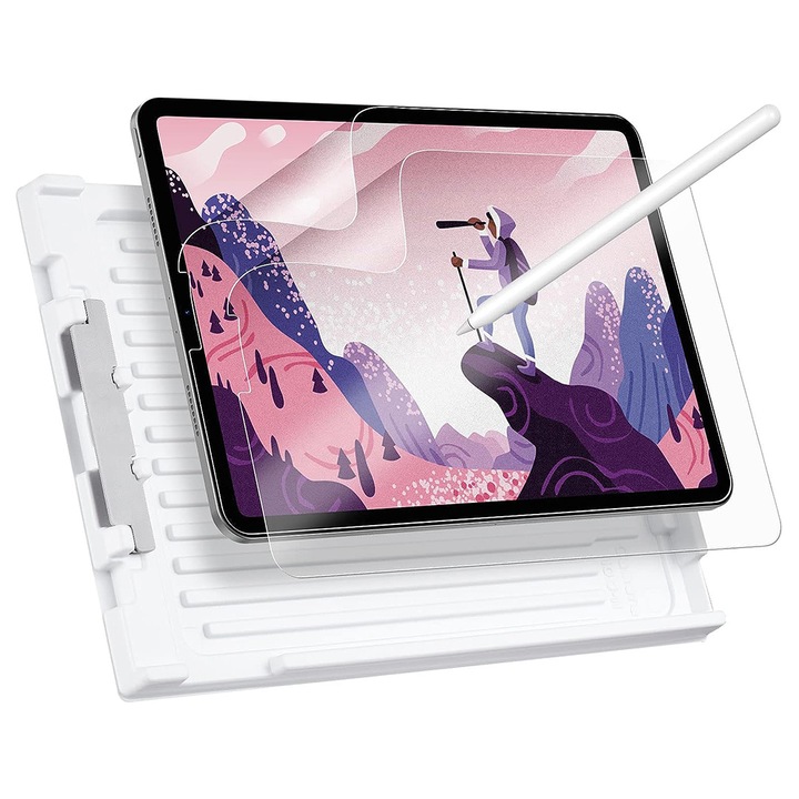 Folie pentru iPad Air 4/5 2020/2022/iPad Pro 11 2018/2020/2021/2022 set 2, X6, Matte Clear