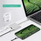 HUB адаптер 3 в 1 с щепсел Type-C, 1 HDMI порт 4k/30HZ, 1 USB Type-C порт, 1 USB 3.0 порт, алуминий, JENUOS®