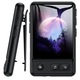 MP3 Player 32GB cu Bluetooth 5.3, touchscreen 2, 4 inch, cu prindere tip clema, difuzor, radio FM, pedometru, inregistrare, ebook, negru
