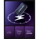 MP3 Player 32GB cu Bluetooth 5.3, touchscreen 2, 4 inch, cu prindere tip clema, difuzor, radio FM, pedometru, inregistrare, ebook, negru