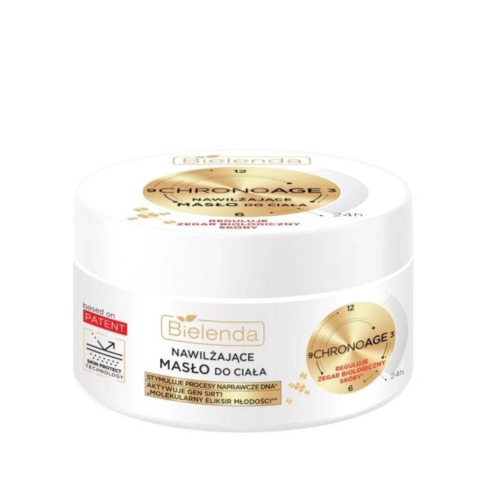 Hidratáló testvaj, Bielenda, Chrono Age 24H, 200ml