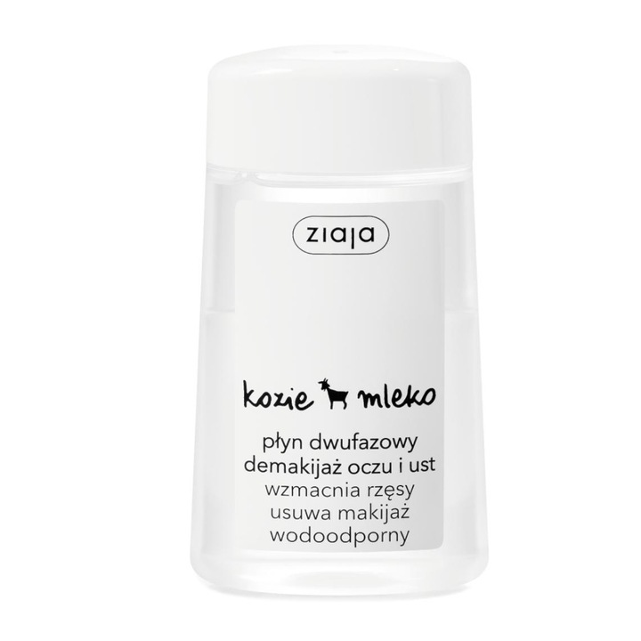 Demachiant bi-fazic cu proteine din lapte de capra si ulei de ricin, 120 ml