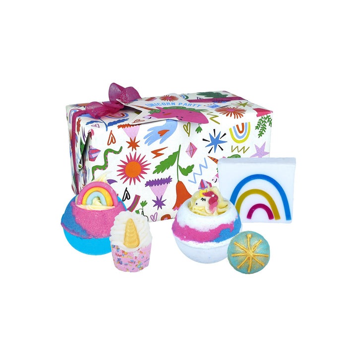 Unicorn Party fürdőgolyó szett, 5 termék, Bomb Cosmetics