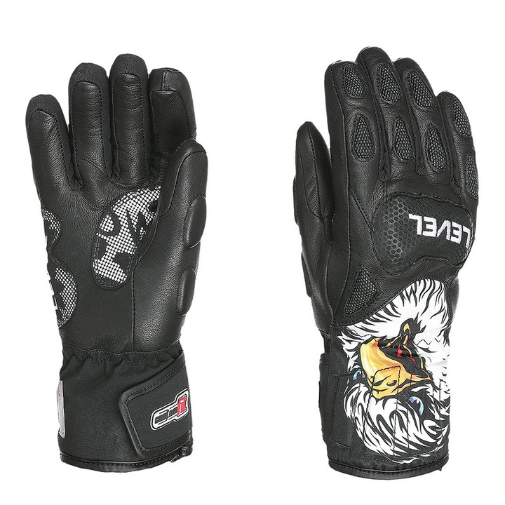 Ръкавици Level SQ JR CF Черни 7 S