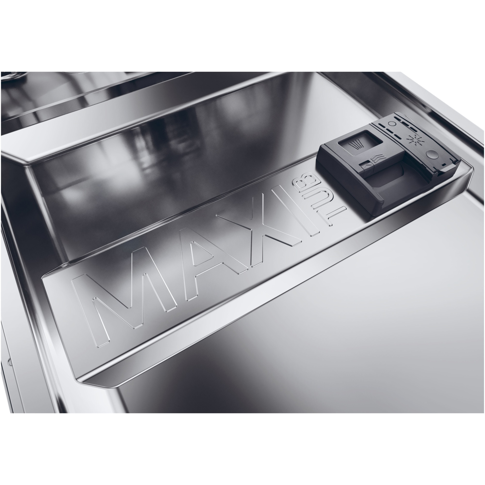 Masina de spalat vase incorporabila Haier I-Pro Shine Series 6 XS 4A4M3PB, 14 seturi, 10 programe, Clasa A, Motor Inverter, Wi-Fi, AI program, H-arm spray, Maxi Tub, Automatic open door, Power Wash, Total Water block, Sliding door, 60 cm