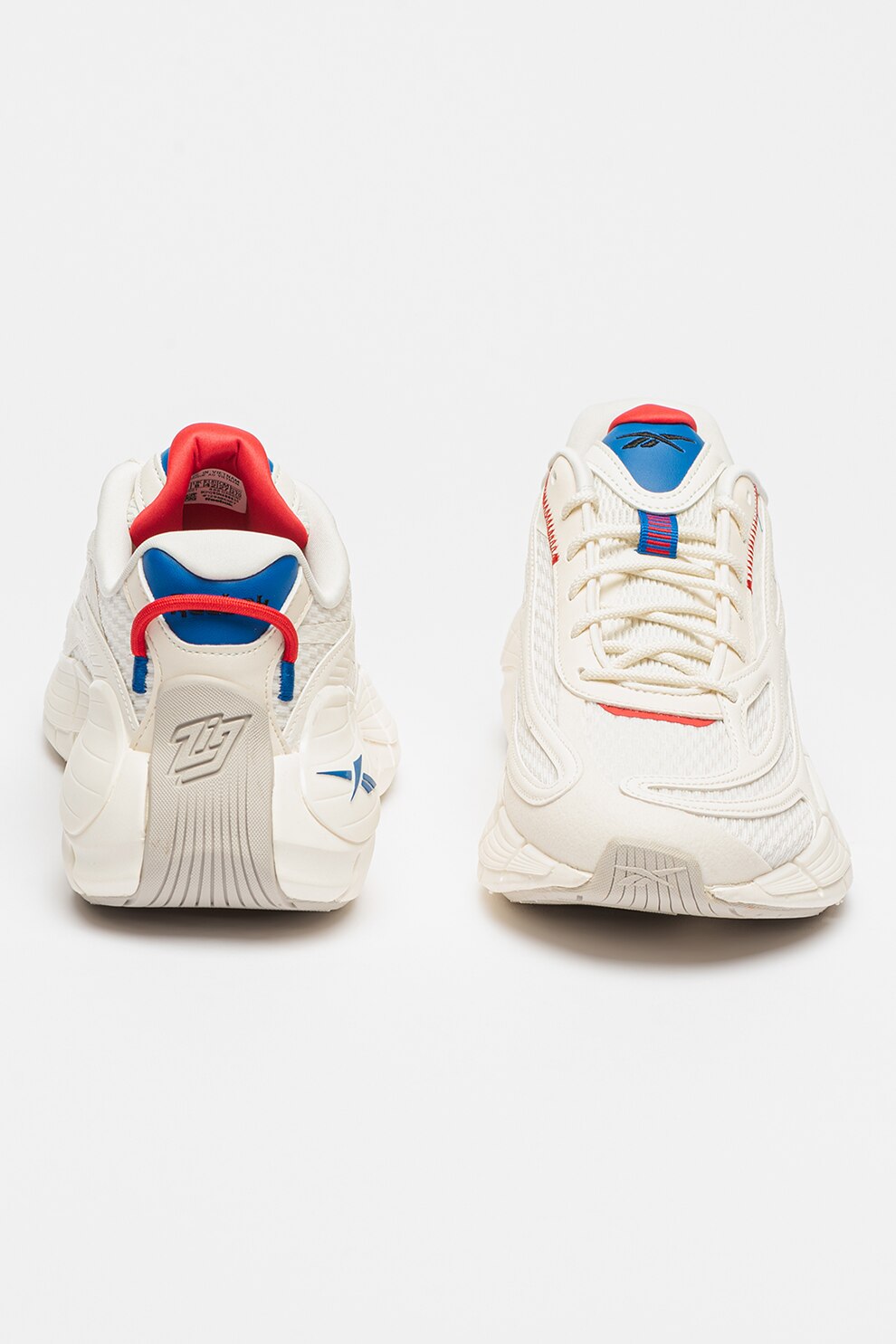 Reebok, Скосени обувки за бягане Zig Kinetica 2.5, Червен, Бял, Син, 9 ...