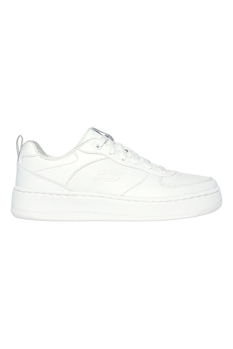 Skechers, Pantofi sport low-cut Sport Court 92, Alb