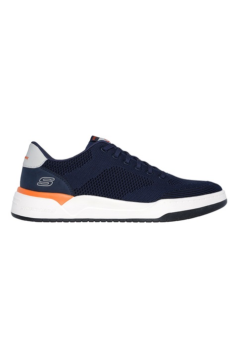 Skechers, Pantofi sport relaxed fit tricotati fin Corliss - Dorset, Bleumarin