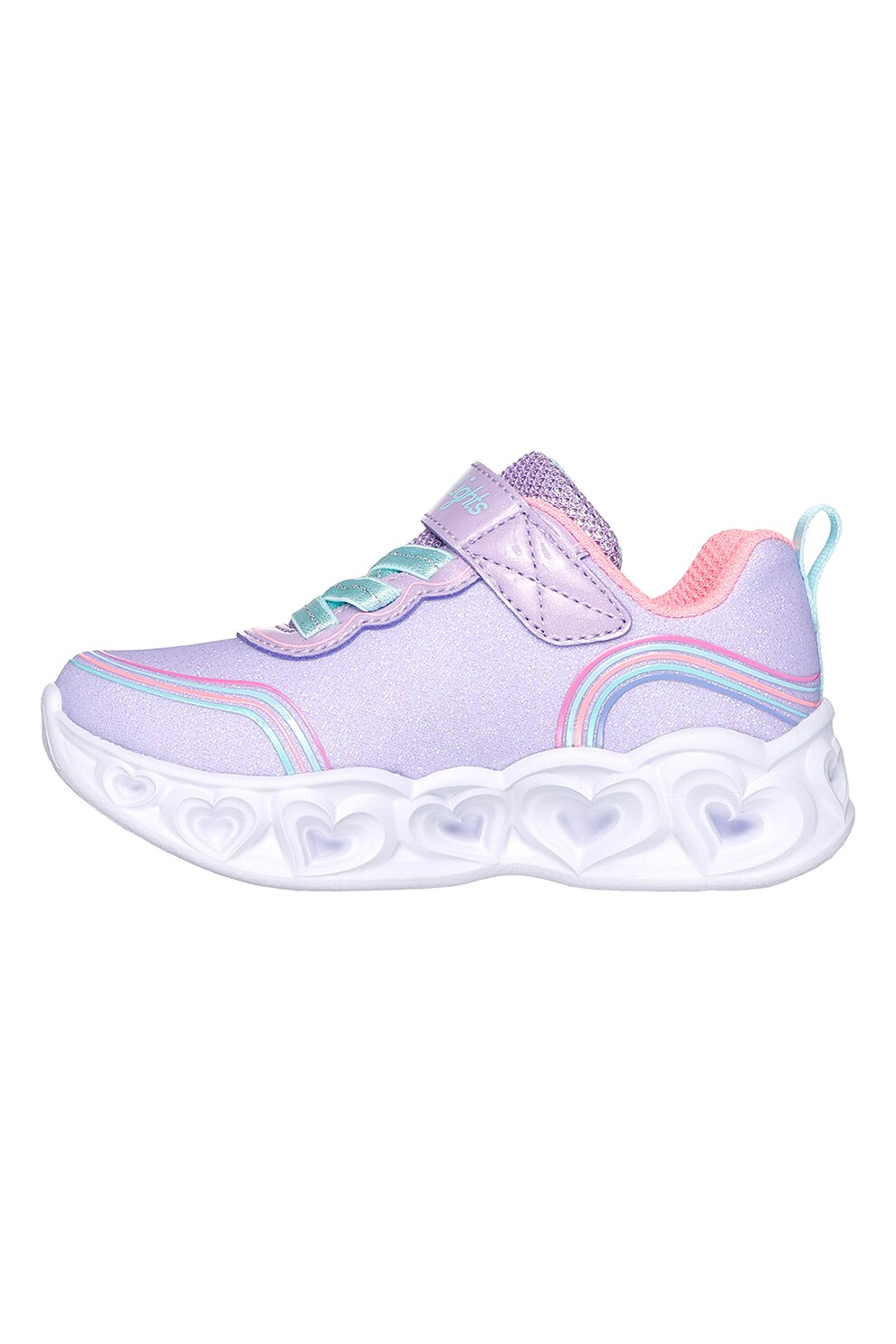 S♡ Skechers Pantofi sport Fete Heart Lights Retro Heart Pink N
