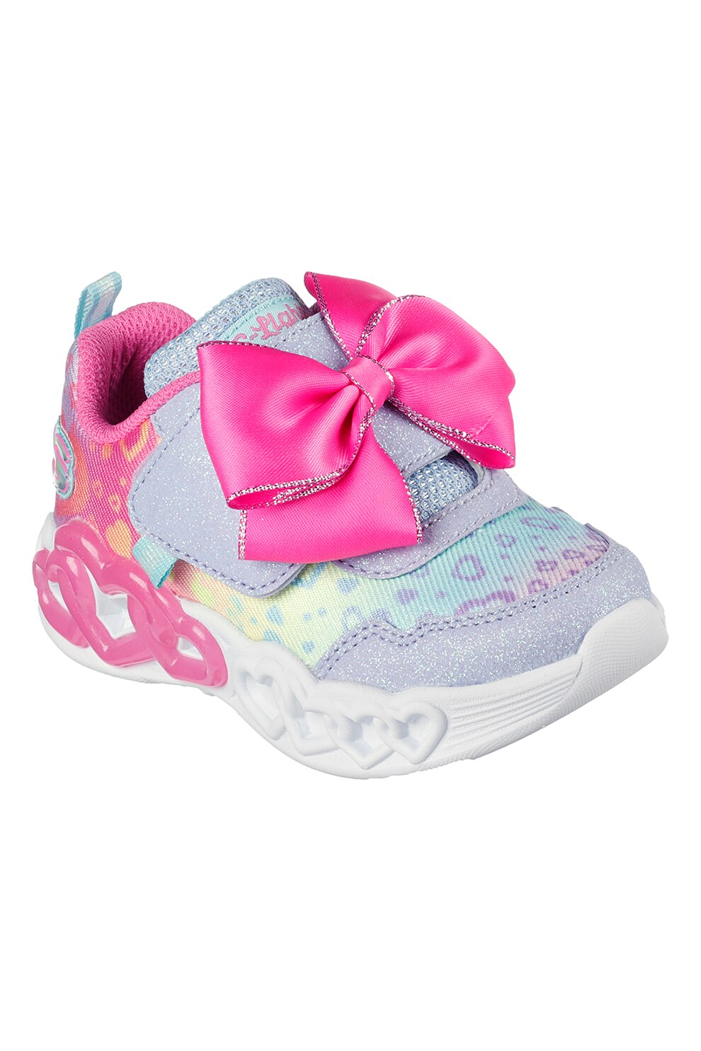 ※♡LOVE♡※ Skechers, Pantofi sport cu aspect stralucitor Infinite Heart Light
