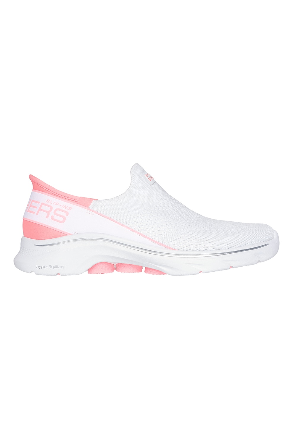 Skechers, Pantofi sport slip-in GO WALK 7™, Alb optic, 38 - eMAG.ro