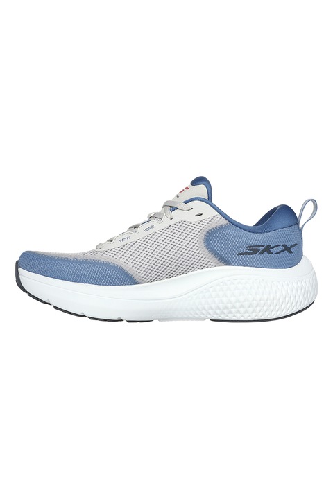 Skechers, Pantofi pentru alergare Go Run Supersonic Max, Gri deschis, Albastru, 40