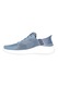 Skechers, Pantofi sport slip-ins din plasa cu detalii logo Bounder 2.0, Albastru prafuit, 46