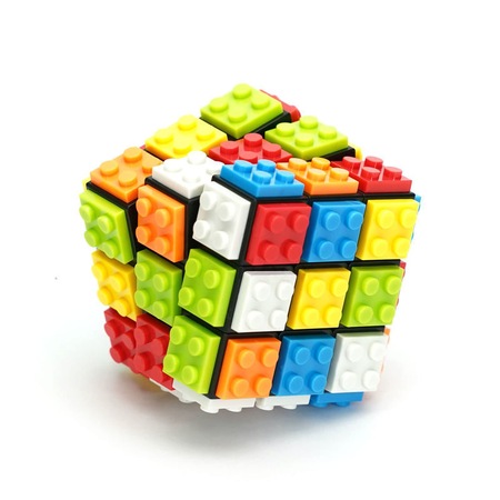 Cub rubik puzzle, ABS, Multicolor - eMAG.ro