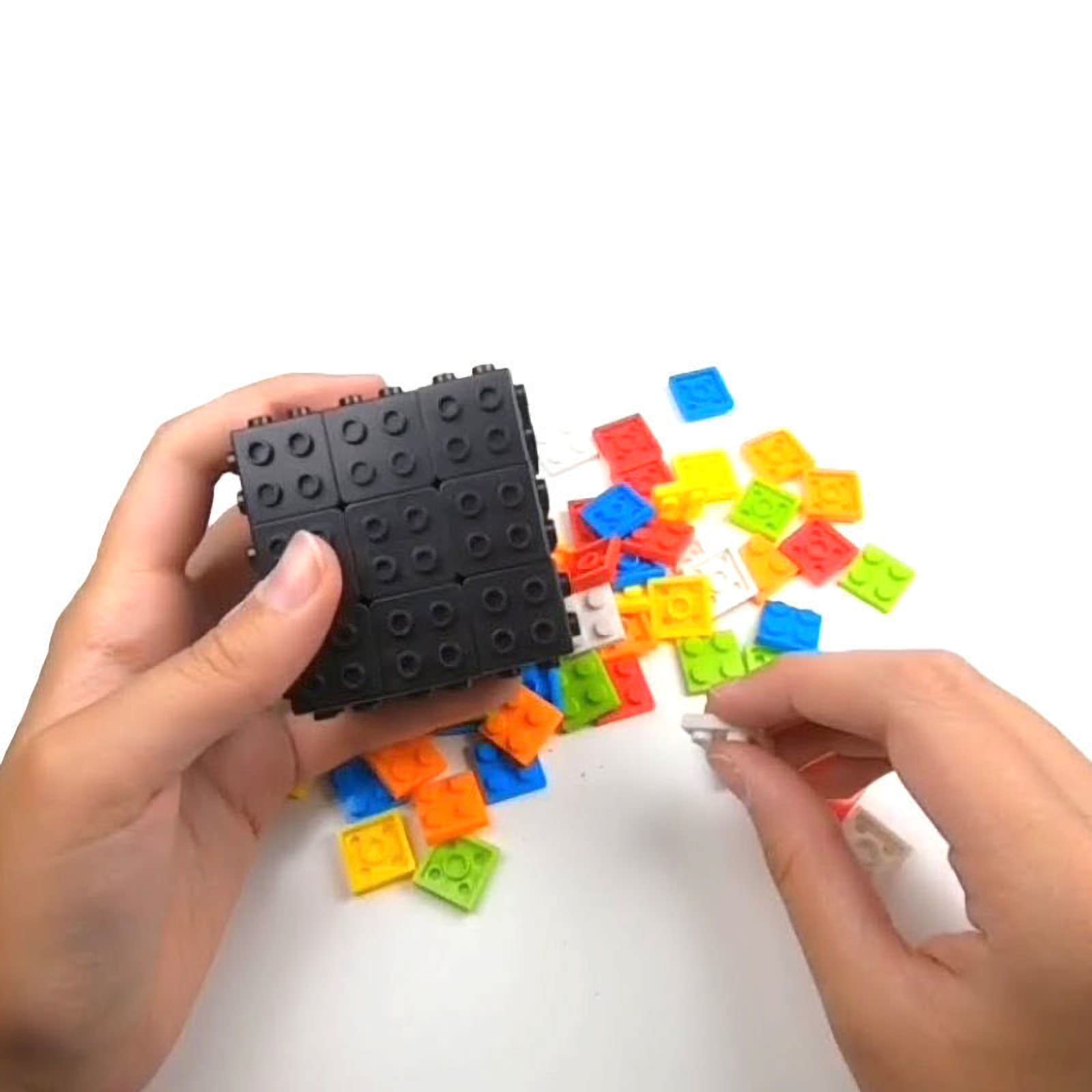 Cub rubik puzzle, ABS, Multicolor - eMAG.ro