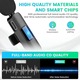 Microfon tip lavaliera, Plug & Play, Cu receptor, Lightning, Dinamic,80mAh,2.4GHz, pentru iPhone/i-Pad, Negru
