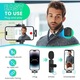 Microfon tip lavaliera, Plug & Play, Cu receptor, Lightning, Dinamic,80mAh,2.4GHz, pentru iPhone/i-Pad, Negru