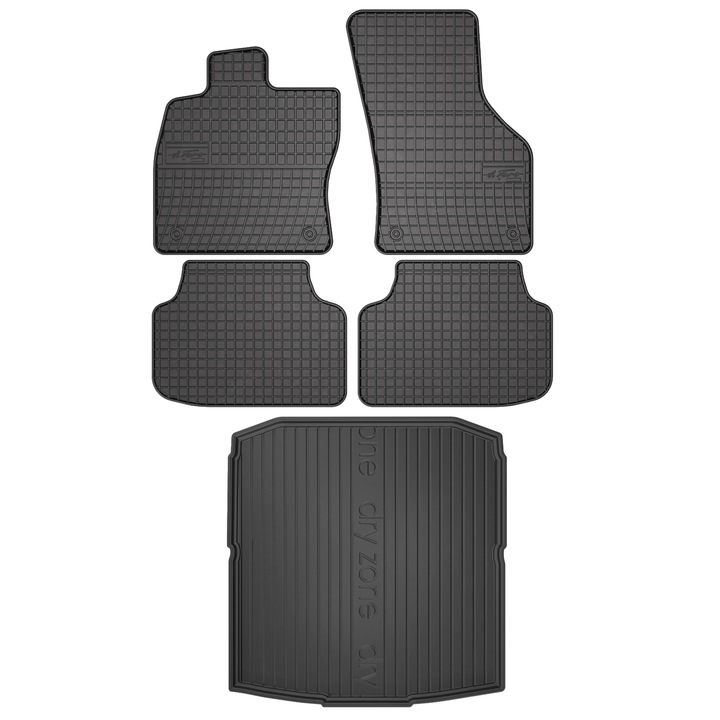 Covorase auto Skoda Octavia IV 4 2019, Frogum, Negru