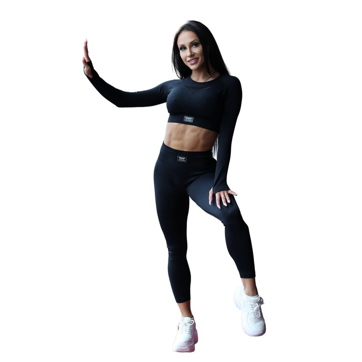 Colanti dama, Mitare, Nylon/Elastan, Negru, S