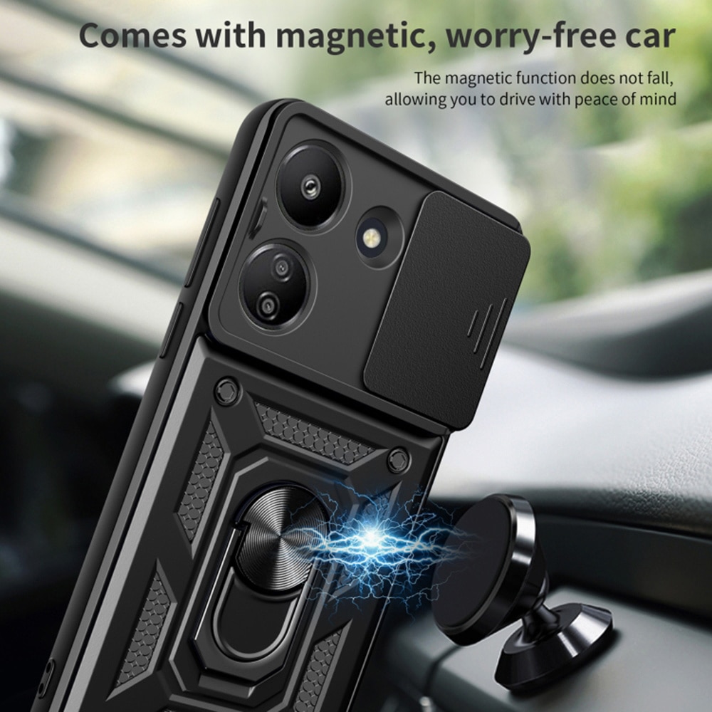 Husa pentru Xiaomi Redmi 13C / Poco C65 - Techsuit CamShield Series - Black