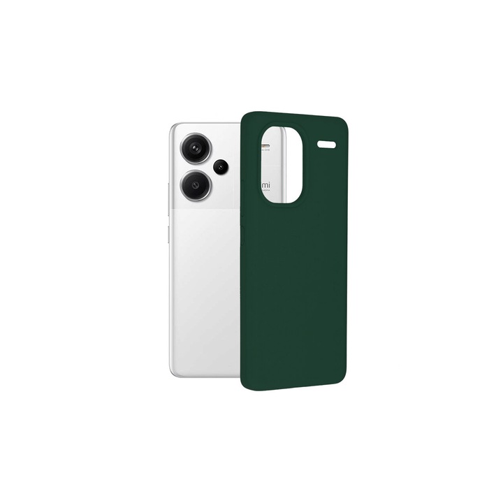 Кейс за Xiaomi Redmi Note 13 Pro+ - Techsuit Soft Edge Silicone - Dark Green