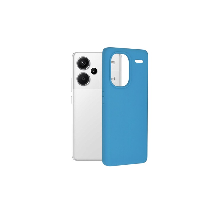 Кейс за Xiaomi Redmi Note 13 Pro+ - Techsuit Soft Edge Silicone - Denim Blue