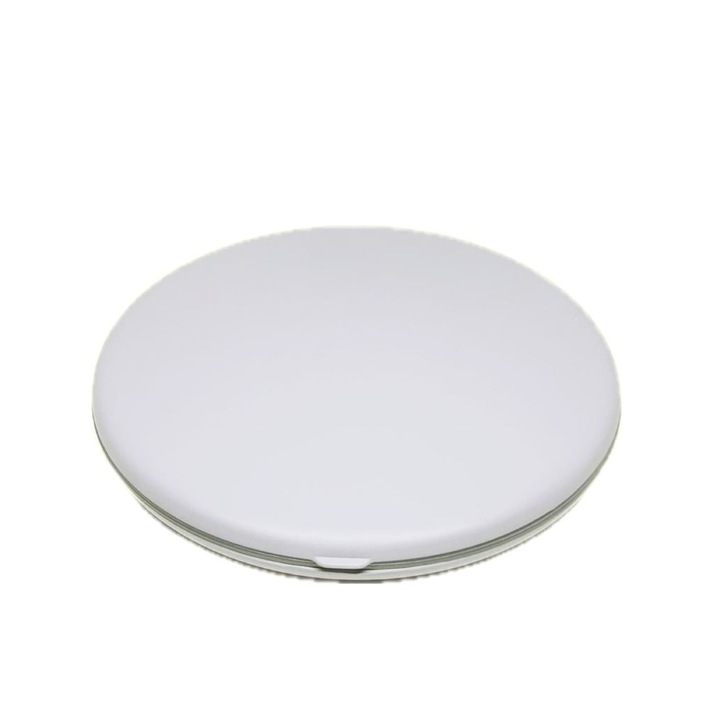 Джобно огледало за грим, вградени батерии, различни размери 3x огледало, лилаво, 120.5x98x3.3 mm