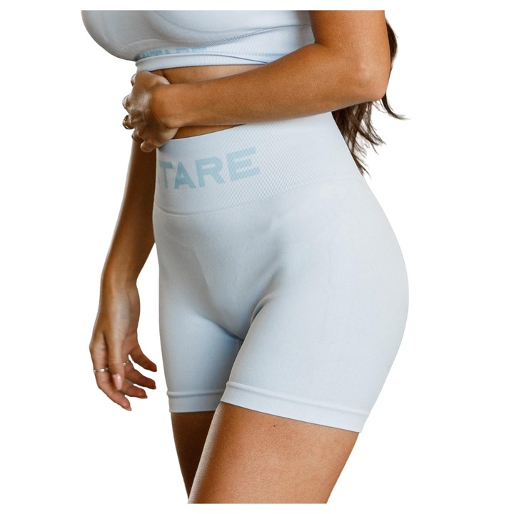 Pantaloni sport pentru dama, Mitare, Nailon, Albastru deschis, L