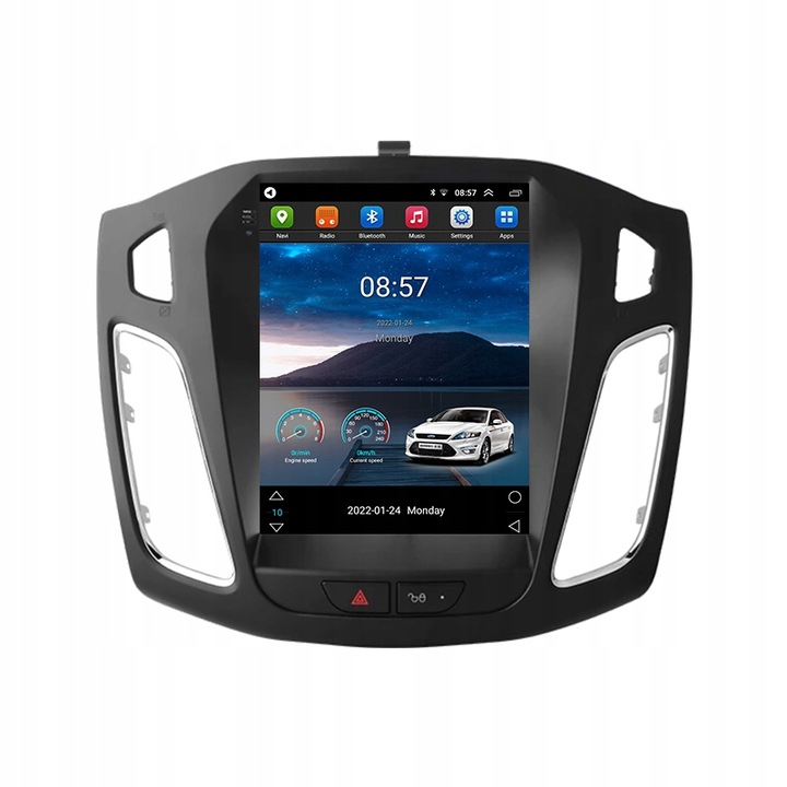 Navigatie Ford Focus Mk3 2011-2019, Android 11, 4GB RAM si 64GB ROM, Display IPS 9 inch, Camera Marsarier, Internet, Aplicatii, Wi Fi, Usb, Bluetooth + CADOU