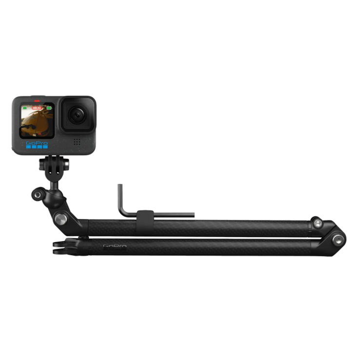 Suport tip brat GoPro cu prinderi adezivi