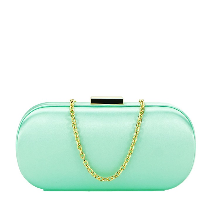 Чанта клъч DYX3335-4 05, Цвят зелена мента