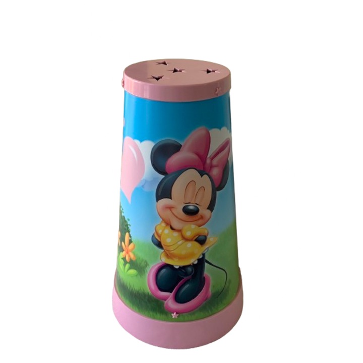 Veioza Copii DYSNEY MAGIC LIGHT 24V 20W Plastic Intrerupator pe Fir Desen Animat KLAUSEN