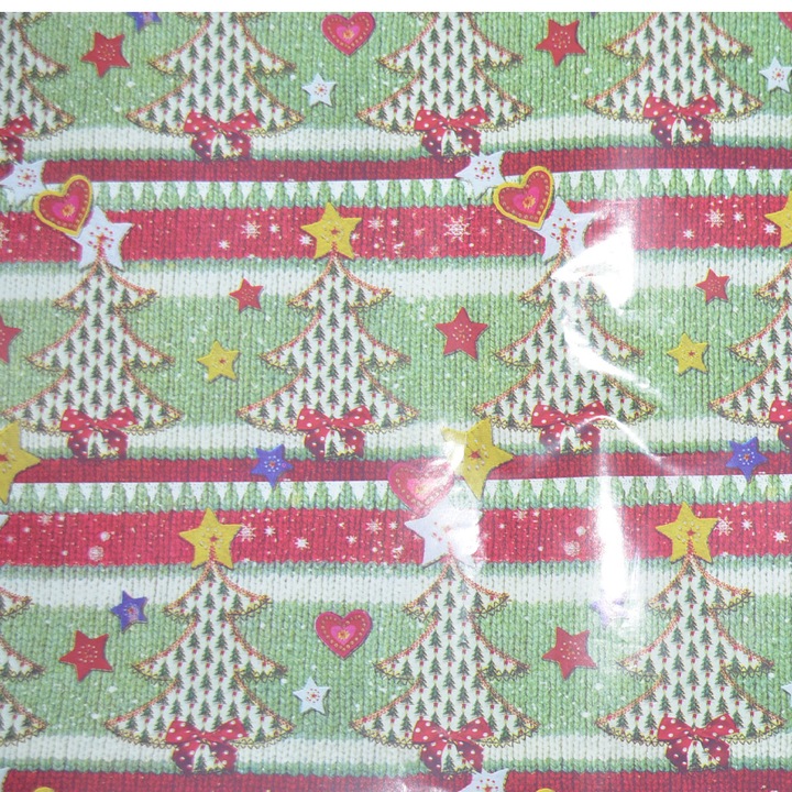 Mini Junior Коледна хартия за опаковане на подаръци ART7004, Многоцветна